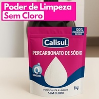 Percarbonato de Sódio 1Kg - Tira Manchas Puro e Biodegradável para Roupas e Limpeza Total - imagem 3