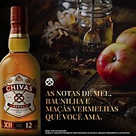 Chivas Regal 12 Anos: Whisky Escocês Premium 1L - imagem 3
