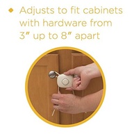 Safety 1st OutSmart™ Flex Lock Branco - Proteção Inteligente para Armários (Pacote com 4) - imagem 4