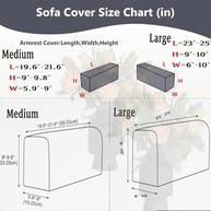 Capas de Braço de Sofá Elásticas: Proteção e Estilo para Seus Móveis (Conjunto com 2) - imagem 3