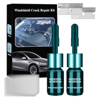 Kit Reparo Rachadura Vidro Carro: Solução Rápida 2 Frascos para Para-brisa - Azul Ciano - imagem 2
