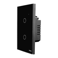 Interruptor Smart Zinnia 2 Botões: Controle sua Casa com Alexa e Toque Moderno | ZNS-I2B-BK01 - imagem 3