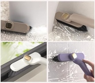 Escova Rotativa + Pinça de Limpeza – Kit 2 em 1 com Cerdas Firmes – Ideal para Banheiro, Piso e Cantos Difíceis - imagem 5
