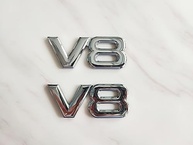 Emblema V8 3D Cromado WEERSHUN: Destaque e Estilo para Seu Carro (2 Unidades) - imagem 5