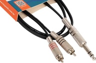 Cabo HAYONIK P10 Estéreo x 2 RCA 1.8m: Conexão de Áudio Profissional Linha Brasil - imagem 4
