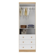Guarda-Roupa Infantil 2 Portas e 3 Gavetas em MDF - Design Moderno e Seguro - imagem 4