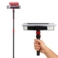 Mop Limpa Vidros 2 em 1 com Cabo Extensível 150cm e Base Rotativa 360° - Multiuso e Eficiente - imagem 1