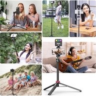 Tripé ULANZI MT-44: 150cm de Altura, 360° e Clip 2 em 1 para Celular e Câmera - imagem 3