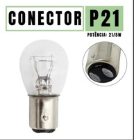 Kit 10 Lâmpadas P21/5W 12V 2 Polos Litenlux: Sinalização Essencial para Seu Veículo - imagem 2