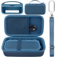 Capa Protetora Bose SoundLink Flex 2ª Geração: Rígida, Silicone, Mosquetão e Alça Azul - imagem 1