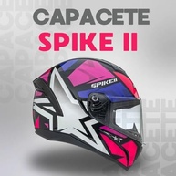 Capacete Peels Spike 2 1ST Preto Brilhante Rosa: Segurança e Estilo para Você! - imagem 3