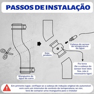 Voltimetro Digital 2 em 1: Monitore Temperatura e Tensão do seu Carro! - imagem 5