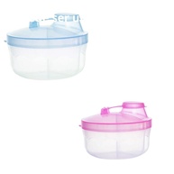 Kit 2 Porta Leite em Pó Multiuso 3 Compartimentos 50ml - Ideal para Bebês, Café e Snacks - imagem 1