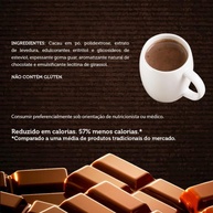Achocolatado Diet Baixo em Açúcar 200g | Vegano | Cacau 100% Puro - 2 Unidades - imagem 2