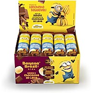 Barra de Frutas Banana Kids Minions - Chocolate ao Leite (20 Un.) - imagem 3