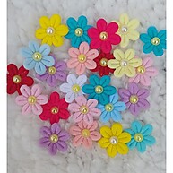 20 Mini Flor Pet: Adesivo ou Elástico para Banho e Tosa - imagem 1