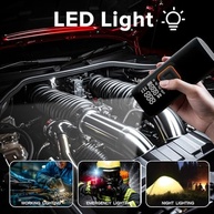Compressor de Ar Portátil Digital 200 PSI: Inflador de Pneu Sem Fio com Luz LED e Desligamento Automático - imagem 5