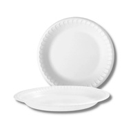 Prato Descartável de Isopor 23cm - 200 Unidades | Praticidade e Higiene para Eventos - imagem 1