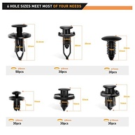 Kit 200 Clipes de Para-lama Universal GOOACC GRC-47: Fixação Automotiva Completa - imagem 4