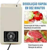 Gerador de Ozônio 2000mg/h - Esterilizador de Ar e Purificador de Alimentos 110V - imagem 4