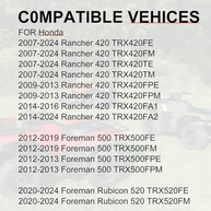 Engrenagem Pinhão Final Drive Honda Rancher 420/Foreman 500/520 (2007-2024) - Peça OEM 41421-HP5-600 - imagem 3