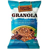 Granola Tradicional Zero Açúcar Campo 200g - imagem 1