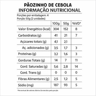 Pão de Cebola Sem Glúten Sem Lactose Sem Leite Belive 200g - imagem 3