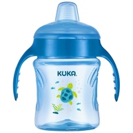 Kuka – Caneca de Treinamento Color Fun 200ml Azul com Bico Macio e Alças Ergonômicas - imagem 1