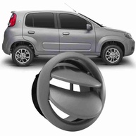 Difusor Saída Ar Central Fiat Uno Vivace/Fiorino Cinza 2010-2020 - Renovação Interna - imagem 1