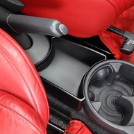 Organizador de Console Central Sekhyna para Fiat 500 (2011-2015) - Freio de Mão e Porta-Objetos em ABS - imagem 4