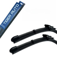 Palhetas Limpador Parabrisa Silicone Ford Fiesta 2011-2014 Flat Silenciosas Tiger Auto (Jogo 2 Unidades) - imagem 2