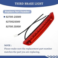 3ª Luz de Freio LED para Hyundai Ix35 e Tucson (2011-2015) - Segurança e Estilo - imagem 4