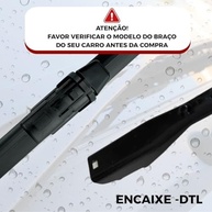 Palhetas Limpador Parabrisa S10 2012-2021 Silicone Flat Tiger Auto - Jogo 2 Unidades Silenciosas - imagem 3