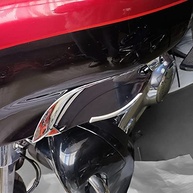 Defletores de Ar Ajustáveis para Harley Davidson Touring (2014-2024) - Chrome & Smoke - imagem 4
