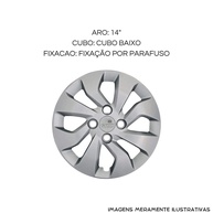 Calota Aro 14 Prata: Onix/Prisma (2017-2020) - imagem 2