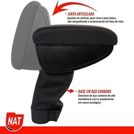 Apoio de Braço Couro Sintético Preto para Fiat Argo 2017-2019: Conforto e Estilo - imagem 4