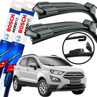Kit Palhetas Limpador Parabrisa Dianteiro Bosch Original EcoSport 2018-2021 - imagem 1
