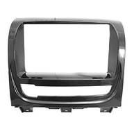 Moldura Fiamon 2 Din 7" Grafite Escuro Brilhante para Fiat Strada, Palio, Siena (2013-2019) - imagem 3