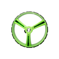 Roda Traseira MGI Zip X5 (2019+) - Preto/Verde | Peça de Reposição Original - imagem 3