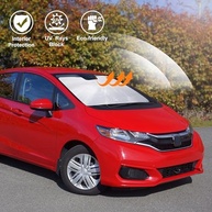 Protetor de Para-brisa Personalizado para Honda Fit 2015-2020 | Bloqueio UV e Calor - imagem 3
