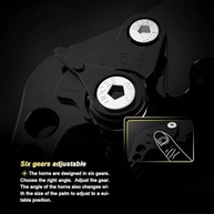 Alavancas de Freio e Embreagem CNC Ajustáveis para BMW G310R/G310GS (2017-2020) - imagem 4