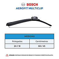 Palhetas BOSCH Aerofit para Jeep Commander 2021-2024 - imagem 2