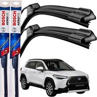 Palheta Limpador Parabrisa Bosch Aerofit Original Corolla Cross 2021-2024 (Par Dianteiro) - imagem 1