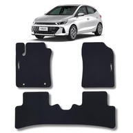 Tapete Carpete HB20 Hatch 2023-2026: Proteção Sob Medida com Design Exclusivo - imagem 2