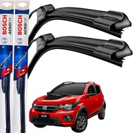 Par de Palhetas Limpador Parabrisa Bosch Aerofit Original Fiat Mobi 2020-2024 - imagem 2