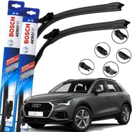 Par de Palhetas Limpador Parabrisa Bosch Aerofit Multiclip para Audi Q3 (2013-2024) - imagem 1
