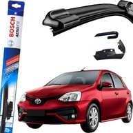 Palheta Limpador Parabrisa Bosch Multiclip Original Etios 2012-2025 - Limpeza Uniforme e Visibilidade Clara - imagem 2