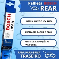 Kit Palheta Limpador Parabrisa Bosch Multiclip T-Cross 2019-2025 (Dianteira + Traseira) - imagem 5