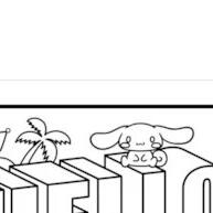 Hello Kitty: Livro de Colorir Relaxante 2025 - imagem 1