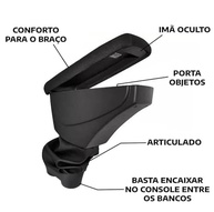 Apoio de Braço Premium Courvin Preto para Peugeot 208/2008 Allure - Conforto e Estilo - imagem 4
